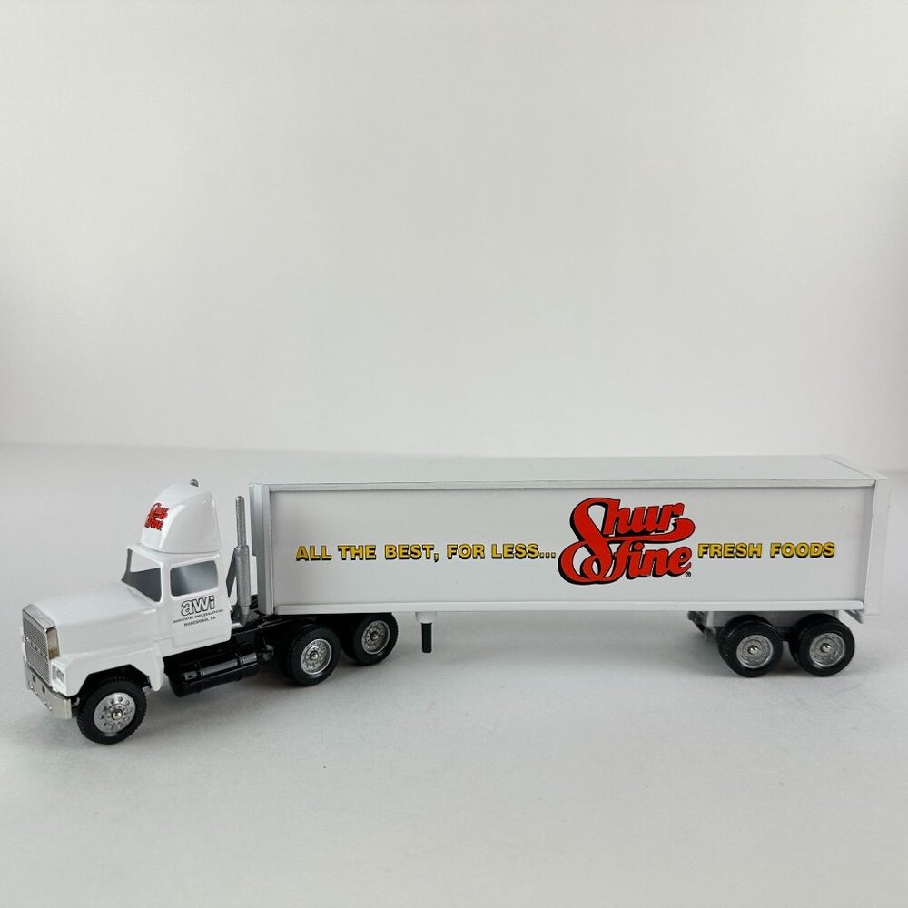 Winross Diecast Tractor & Trailer Shur Fine Fresh Foods
